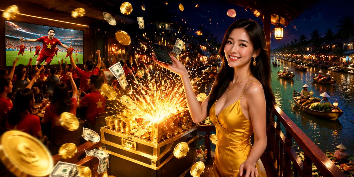 Người dùng trải nghiệm casino trực tuyến trên điện thoại tại vùng Mekong Việt Nam